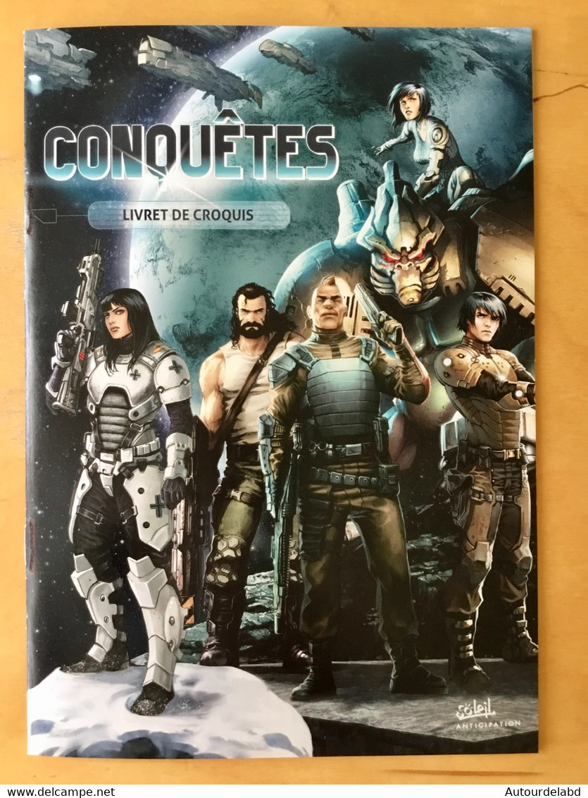 CONQUÊTES - Istin Créty Louis - Carnet / Livret De Croquis Dessins Recherches... - Altri & Non Classificati