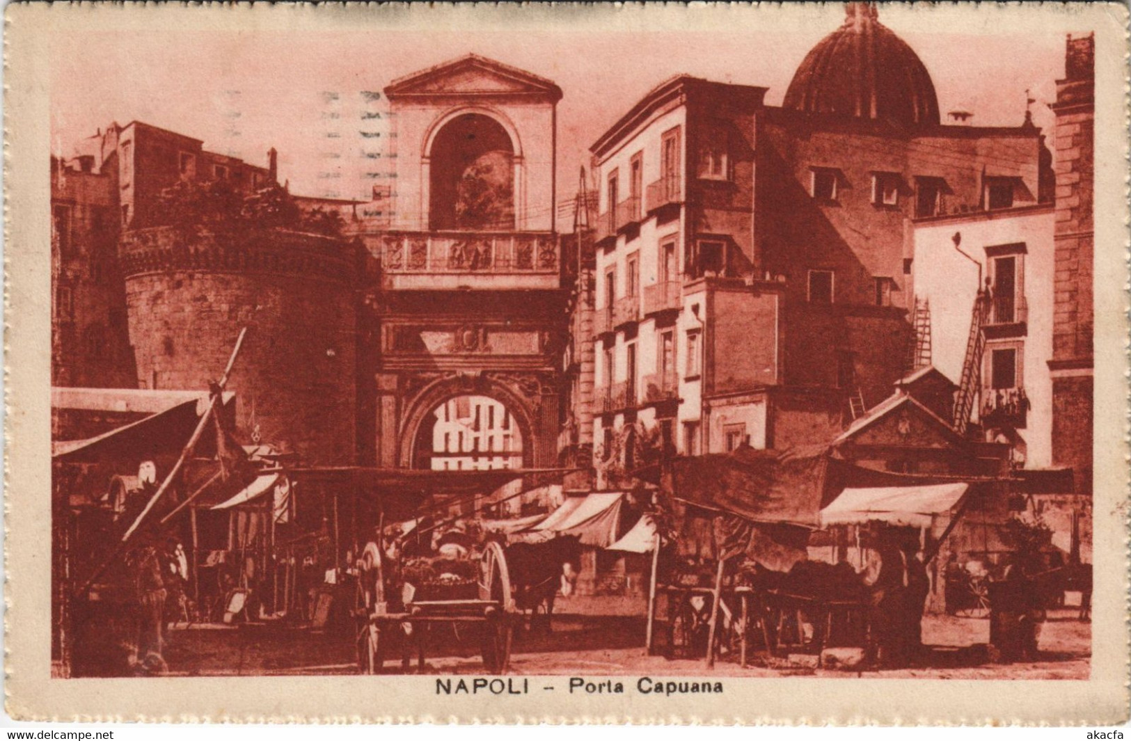 CPA AK NAPOLI Porta Capuana CAMPANIA ITALY (15403) - Marano Di Napoli