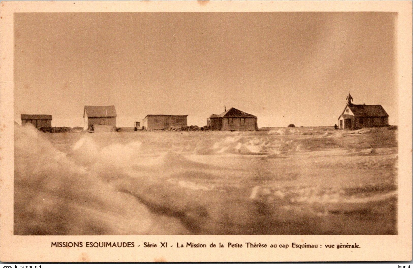 Missionnaires OBLATS Missions Esquimaudes - Série XI La Mission De La Petite Thérèse Au Cap Esquimau : Vue Générale - Nunavut