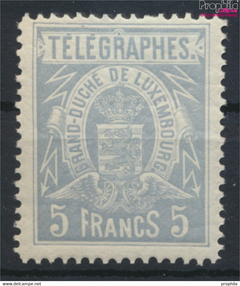 Luxemburg T5D Postfrisch 1883 Telegraphenmarke (9616367 - Sonstige & Ohne Zuordnung