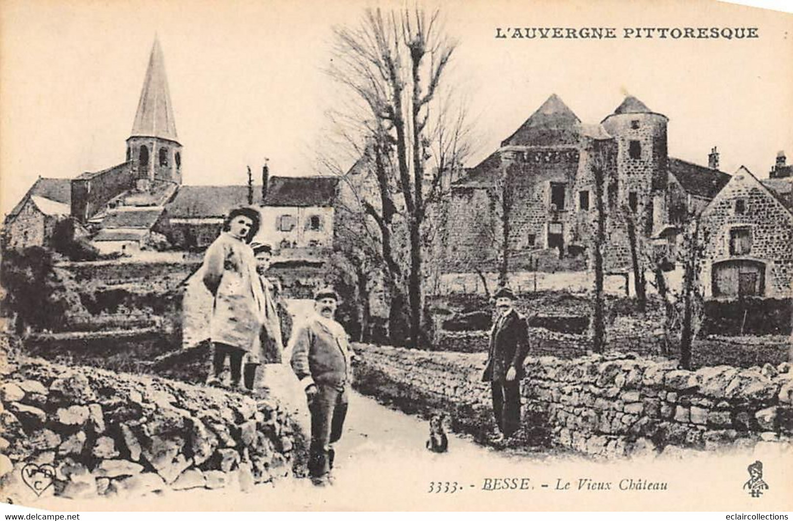 Besse En Chandesse        63            Le Vieux Château   .        (voir Scan) - Besse Et Saint Anastaise