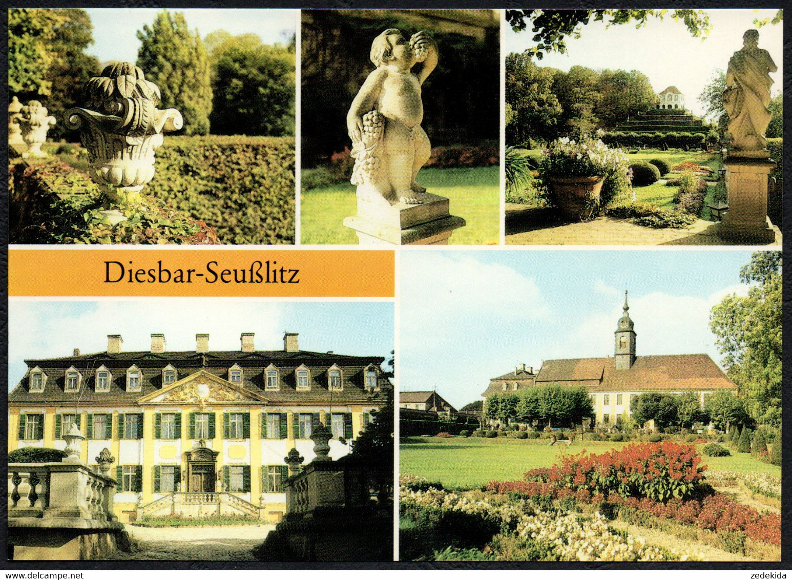 F2004 - TOP Diesbar Seußlitz Schloß - Bild Und Heimat Reichenbach - Diesbar-Seusslitz