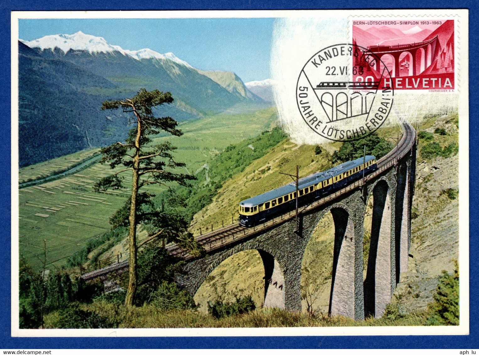 50 Jahre Lötschbergbahn (aa7213) - Ferrovie