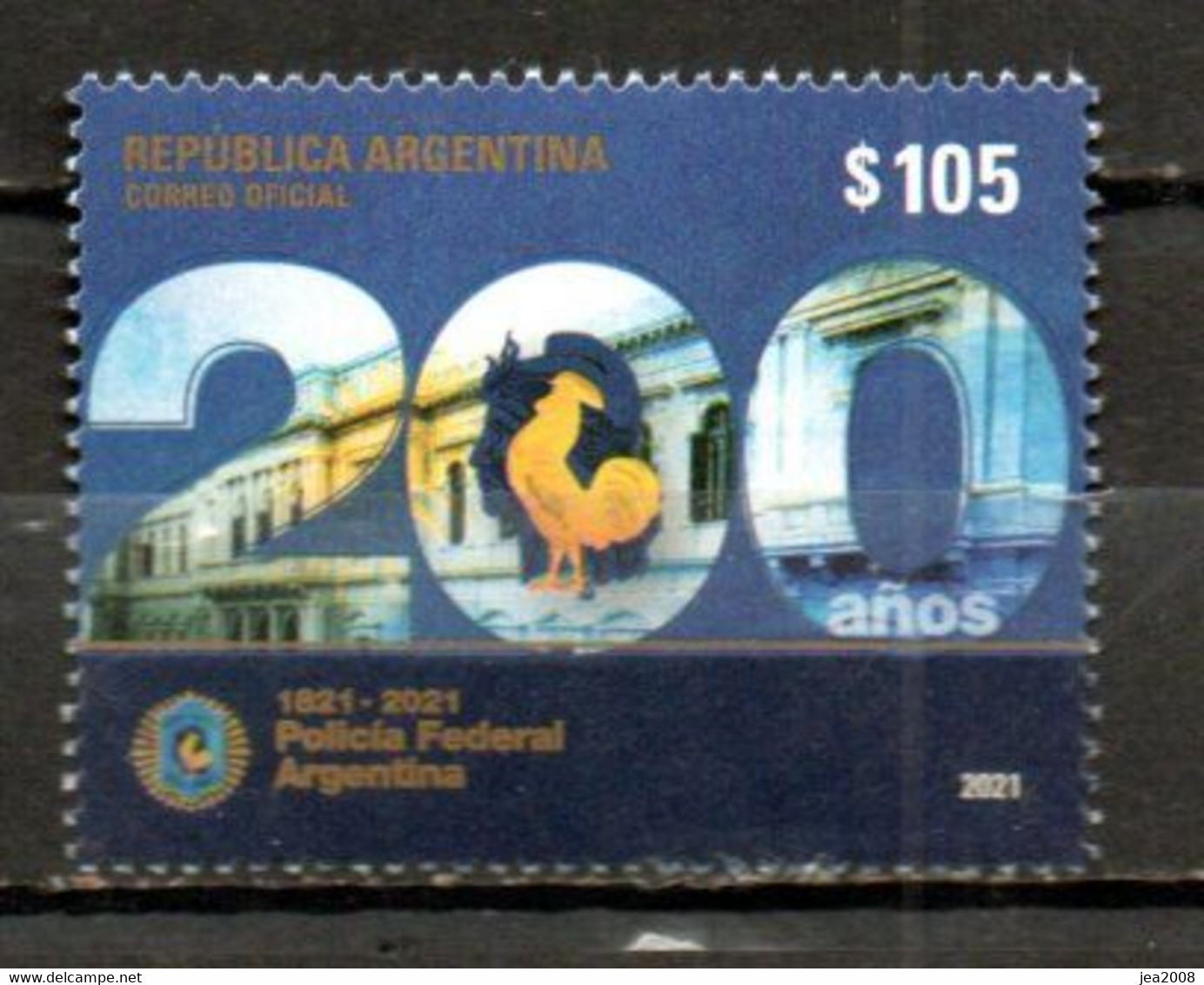 Bicentenario De La Policía Federal Argentina - Ongebruikt