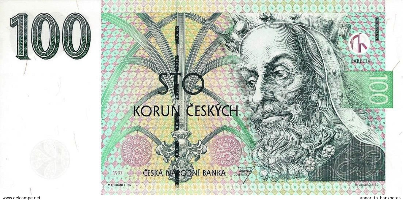 Czech Republic (CNB) 100 Korun 1997 UNC Cat No. P-18a / CZ117a - Tsjechië