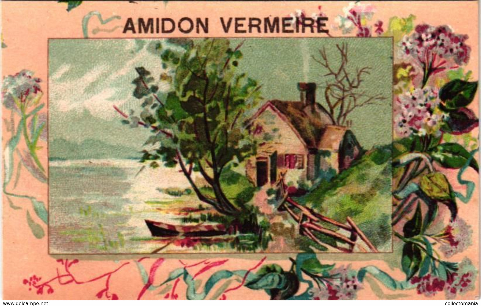 6  Cards   AMIDON  De Riz Vermeire Hamme - Sur- Durme Marque Négresse Ch.Vermeire - Vangeeteruyen LITHO - Collections, Lots & Séries