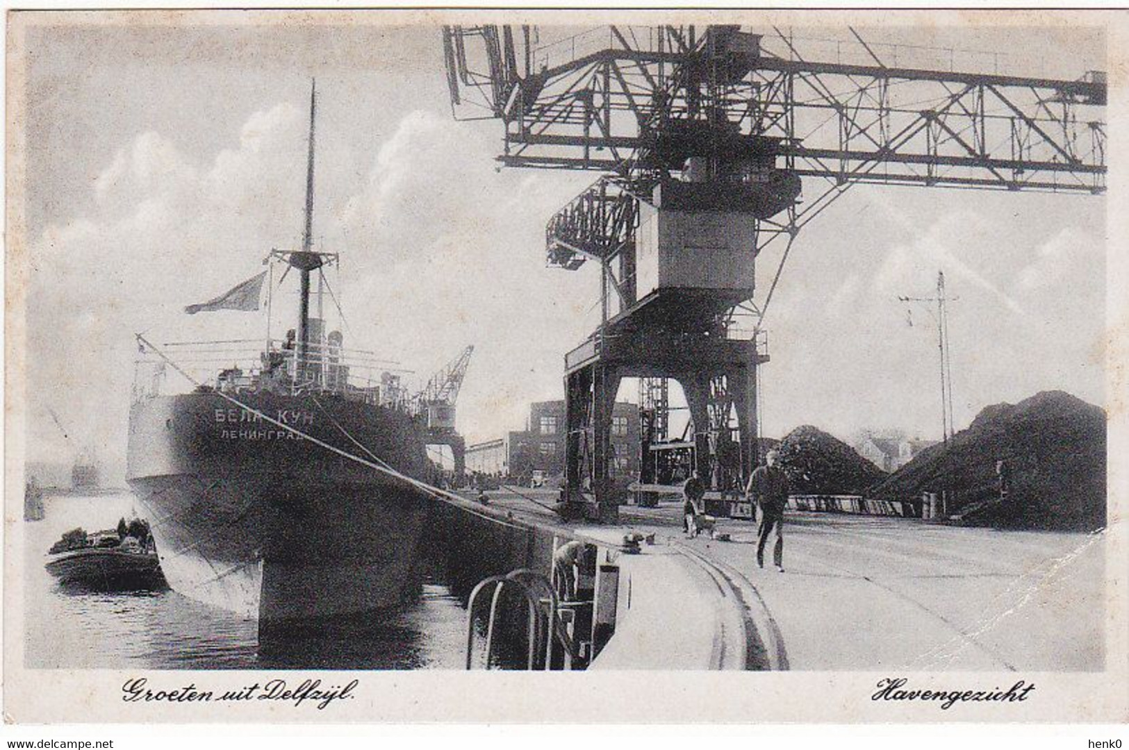 Delfzijl Haven Russisch Schip OB840 - Delfzijl