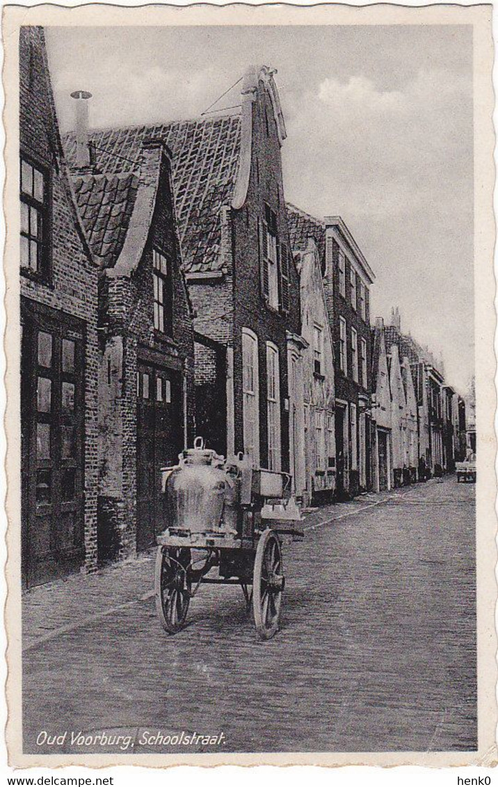 Voorburg Schoolstraat Melkverkoper OB871 - Voorburg