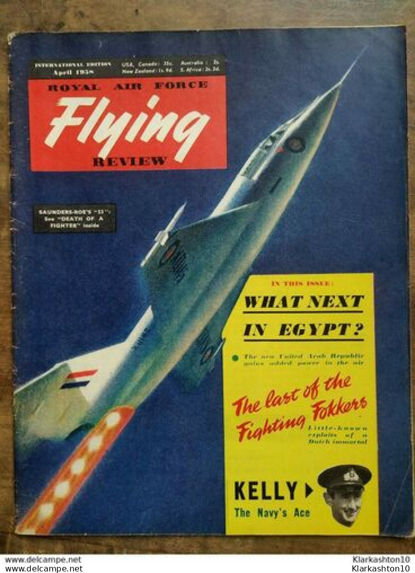 Royal Air Force Flying Review / April 1958 - Trasporti