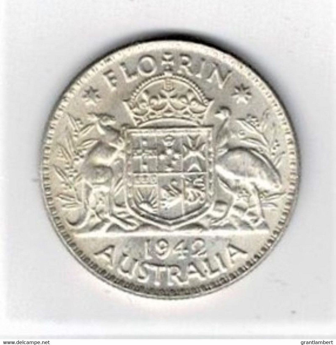 Australia 1942 Florin, Two Shillings UNC - Florin