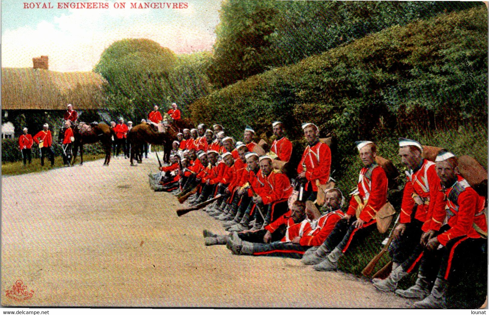 Militaire - Life In Our Army M. Ettlinger & Co. London Army Series 4621- Royal Engineers On Manoeuvres - Manovre