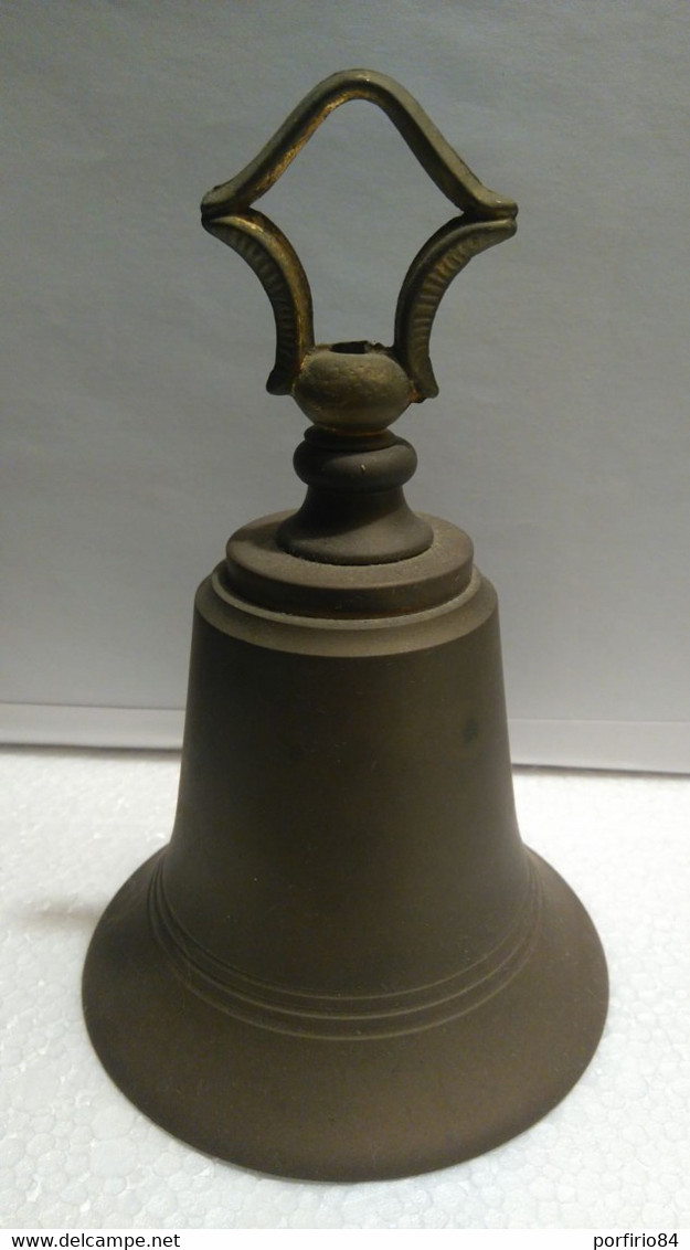 VINTAGE CAMPANA IN BRONZO DELLA PRIMA META' DEL 900 - Cloches