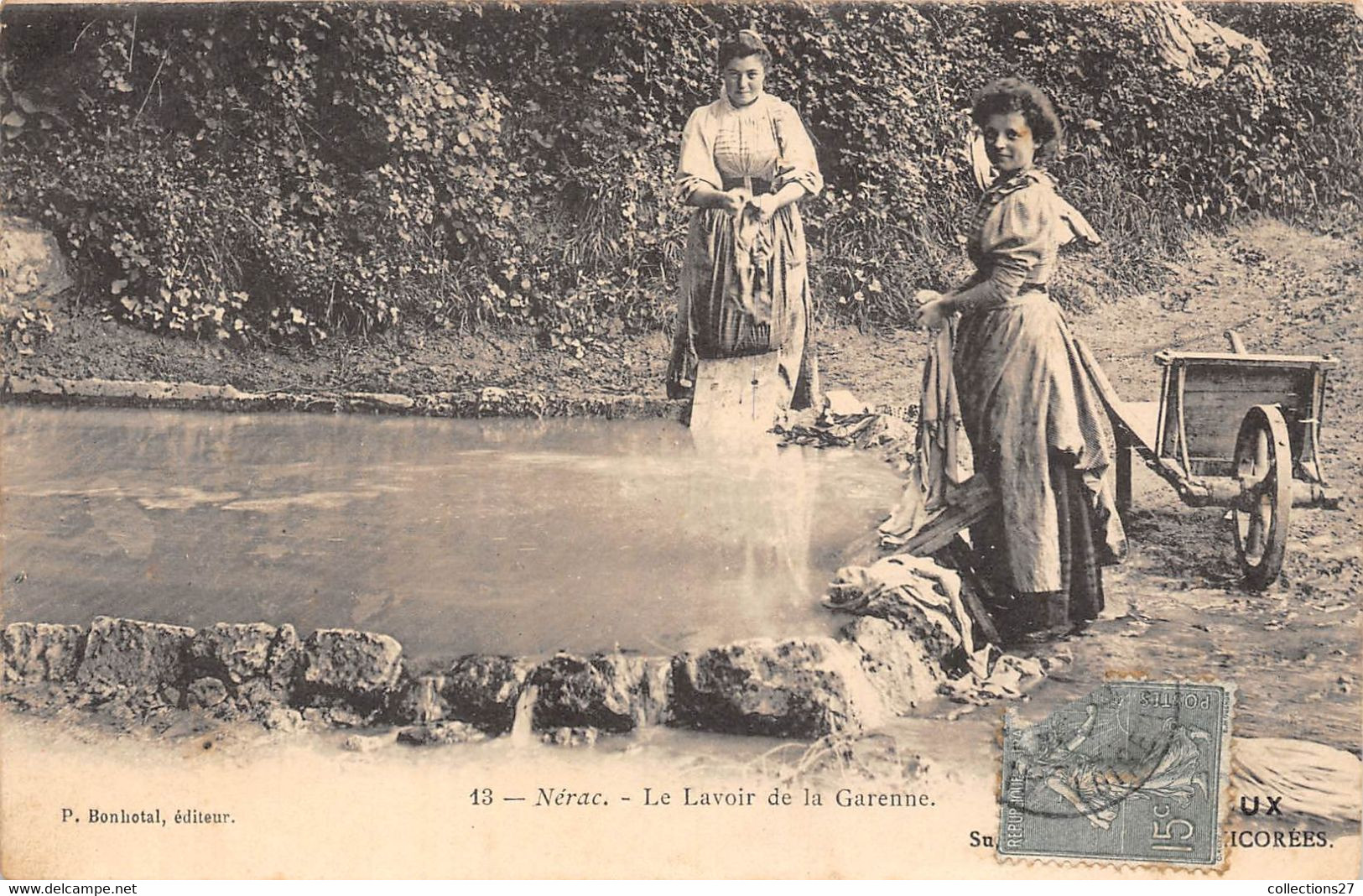 47-NERAC- LE LAVOIR DE LA GARENNE - Nerac