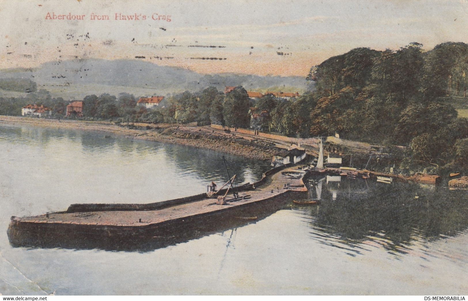 Aberdour From Hawk's Crag 1906 - Fife