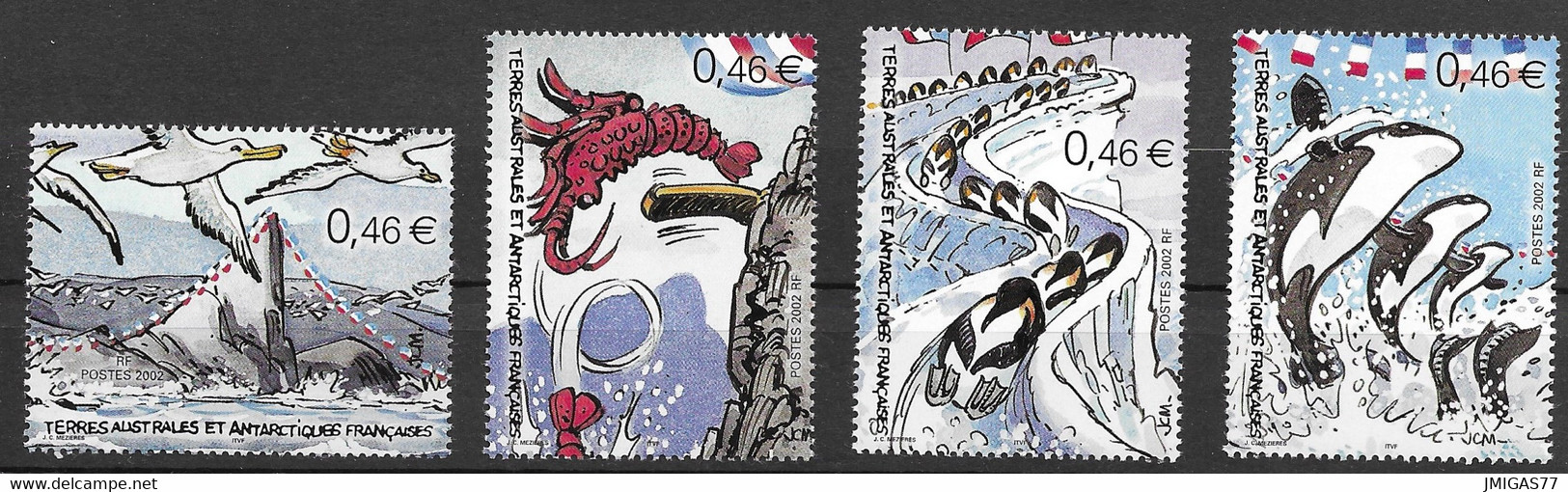 Terres Australes Et Antarctiques Françaises N° 340 à 343 - Unused Stamps