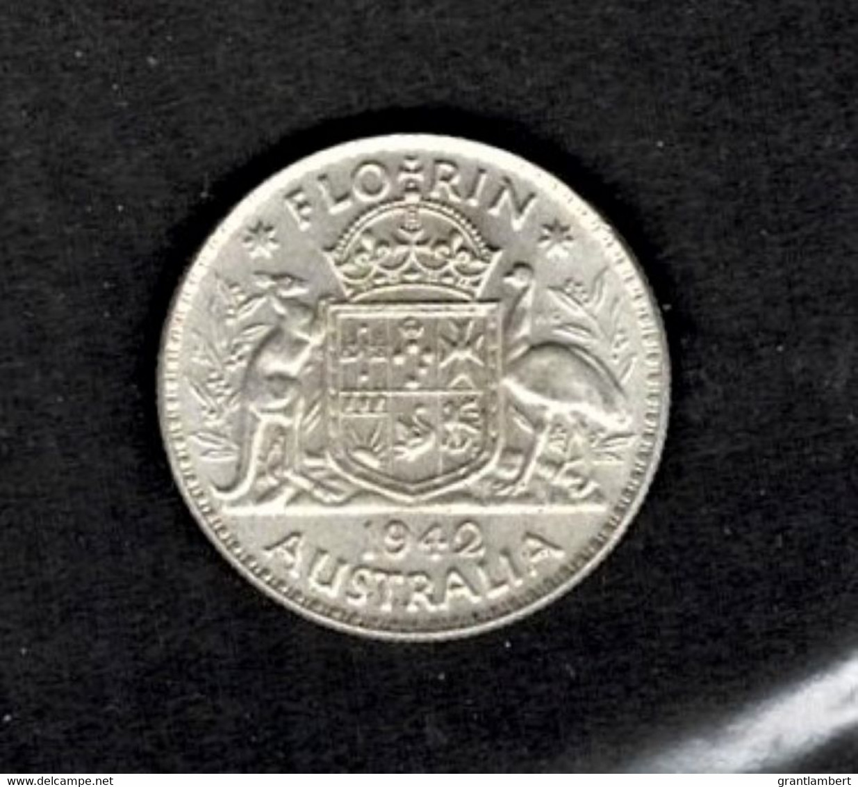 Australia 1942 Florin, Two Shillings UNC - - - Florin