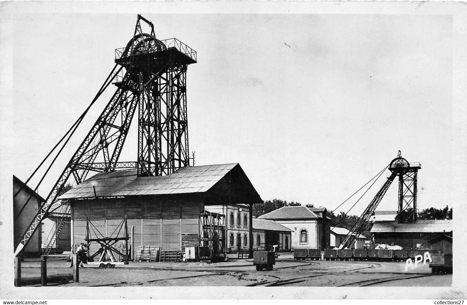 81-CARMAUX- LES MINES, PUITS DE LA TRONQUIE - Carmaux