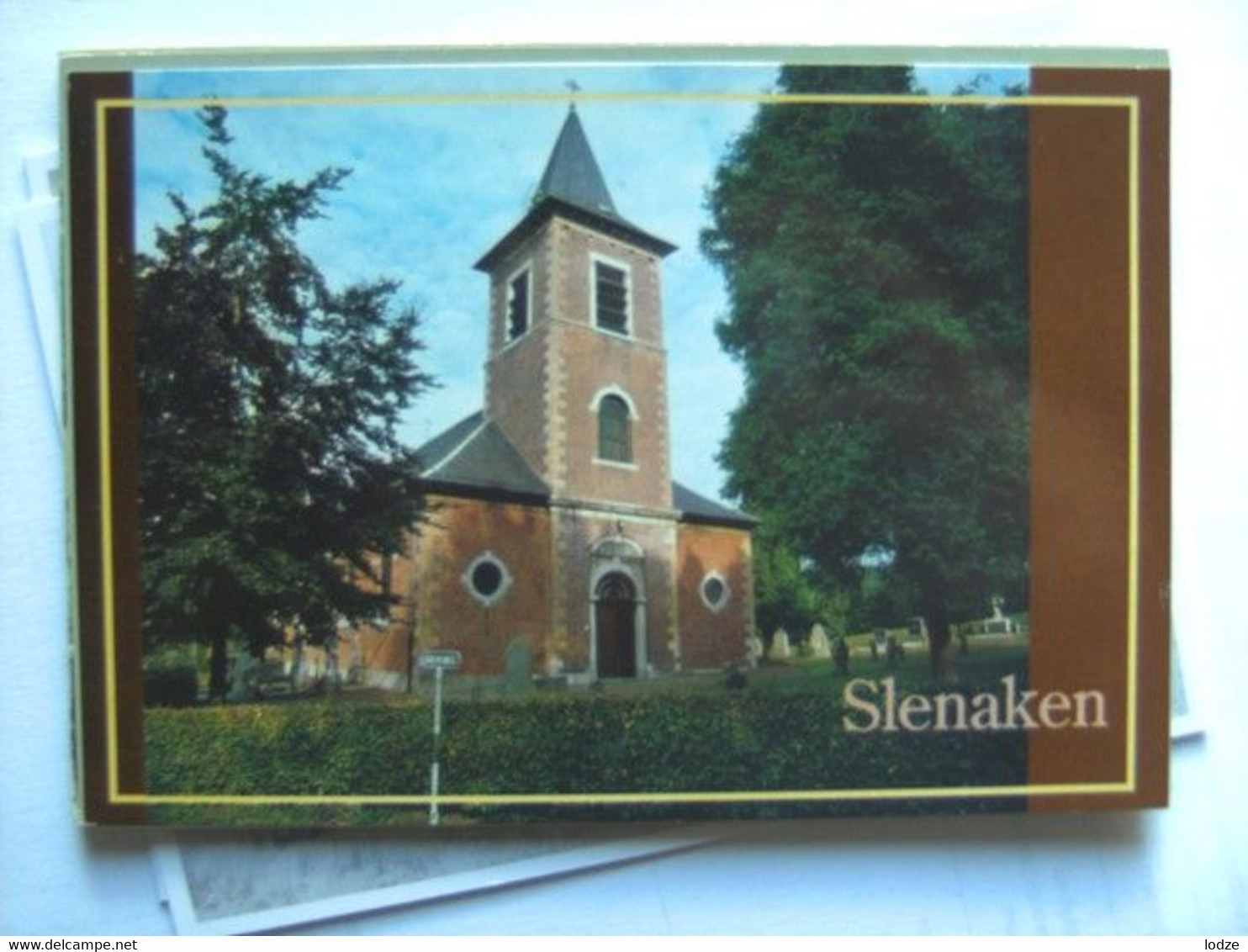 Nederland Holland Pays Bas Slenaken Met Kerk En Omgeving - Slenaken