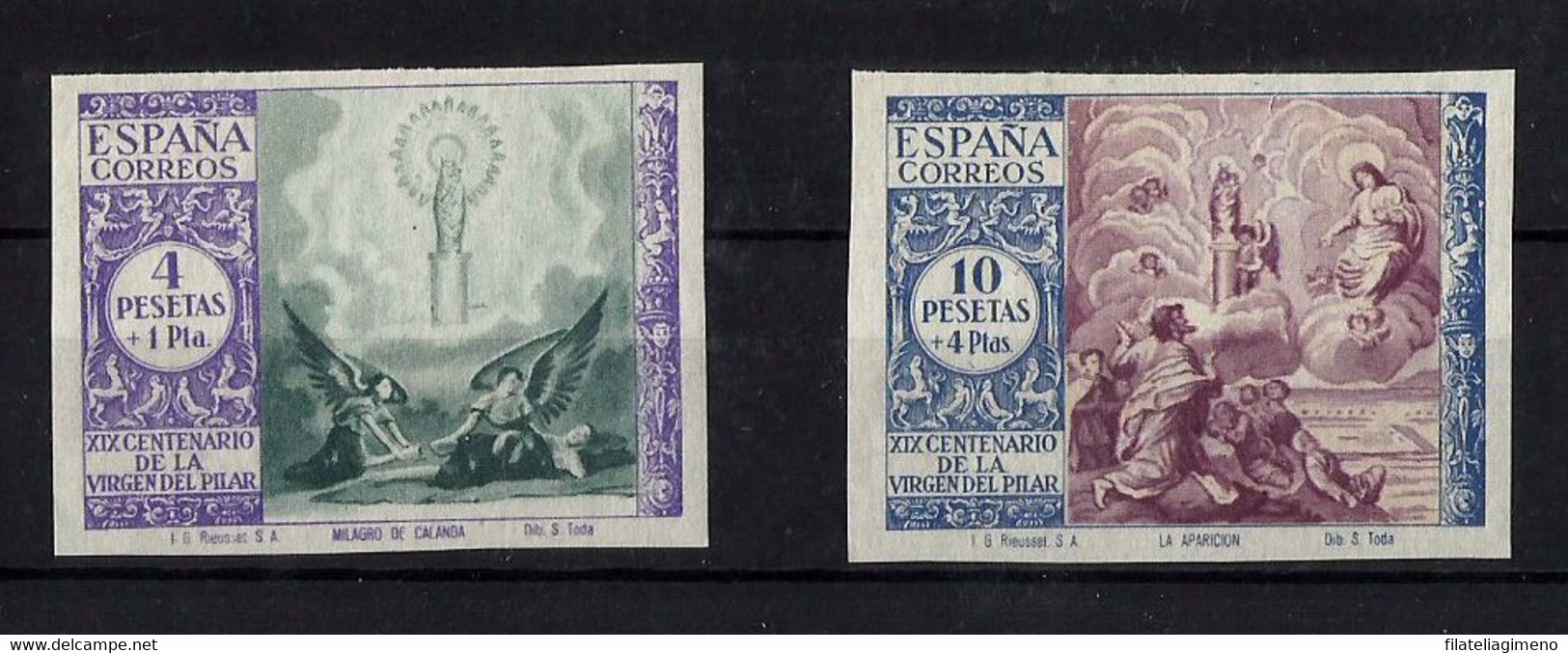 ESPAÑA **901ccs/2ccs Nuevo Sin Charnela. Cat.200 € - Unused Stamps