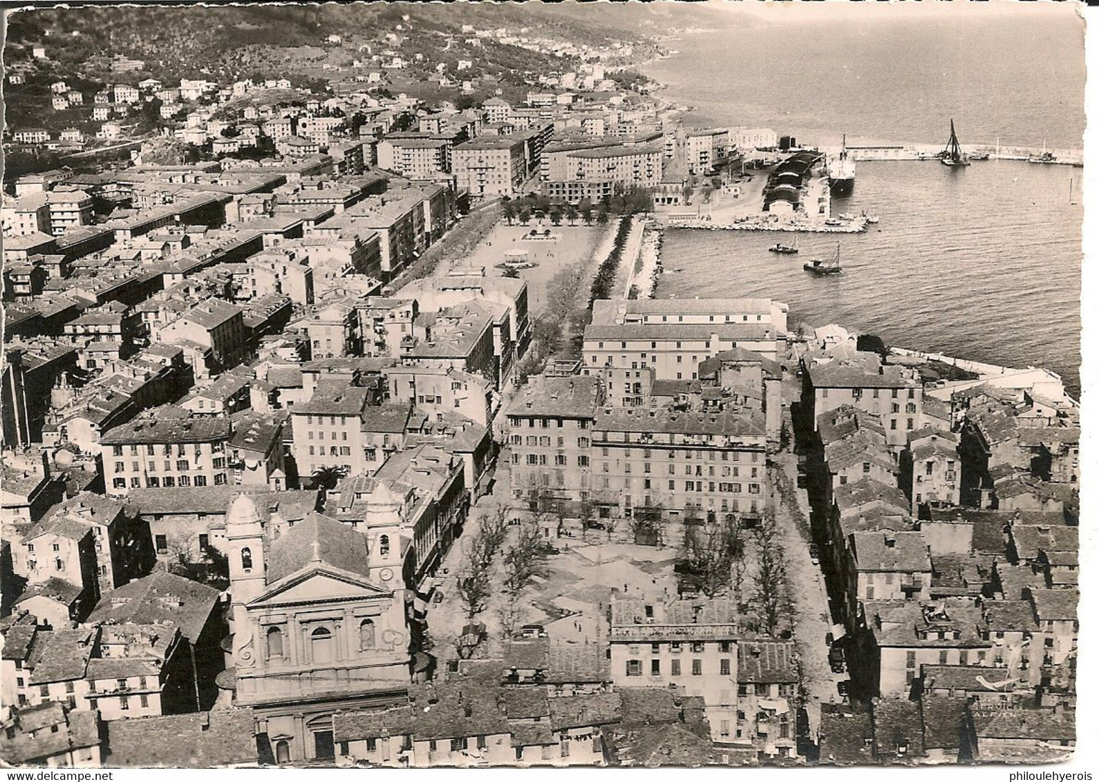 CPM BASTIA 2B Vue Générale En 1957 - Bastia