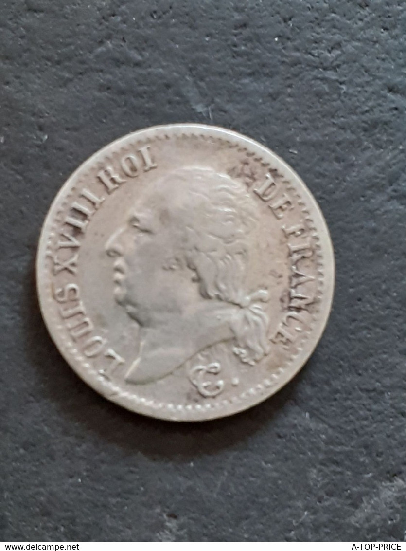 RARE.1/4 DE FRANC LOUIS PHILIPPE (1824 B) - 1/4 Franc