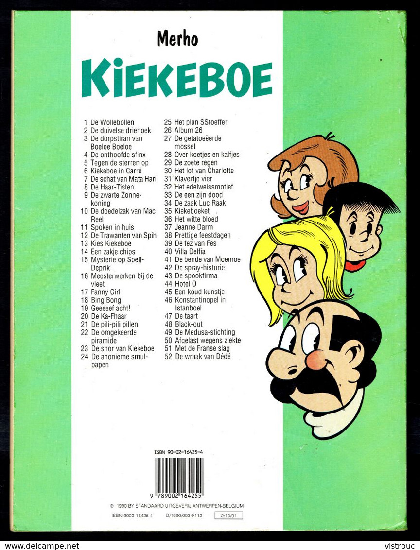 "KIEKEBOE: Jeanne Darm N° 37"- MERHO - Standaart Uitgeverij - 1990. - Vrouwen In 't Wit