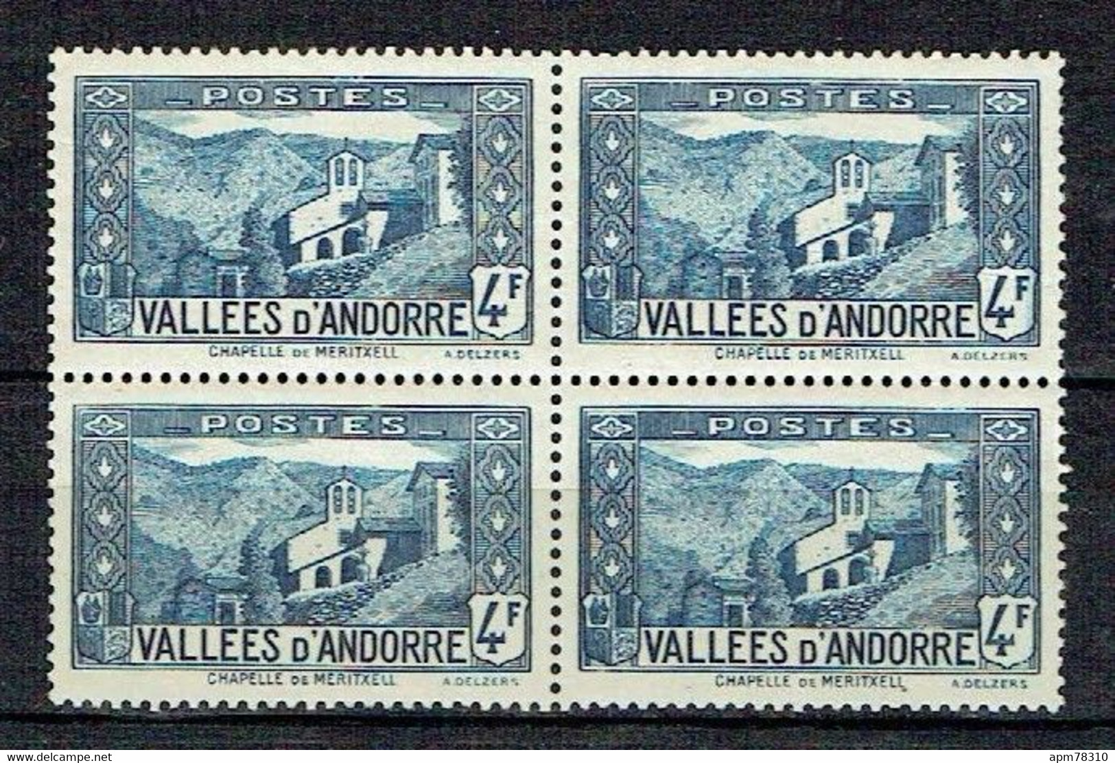 ANDORRE FRANCAIS ** 89	4,00 €	0,80 €	Pli Superieur 2 Timbres - Andere & Zonder Classificatie