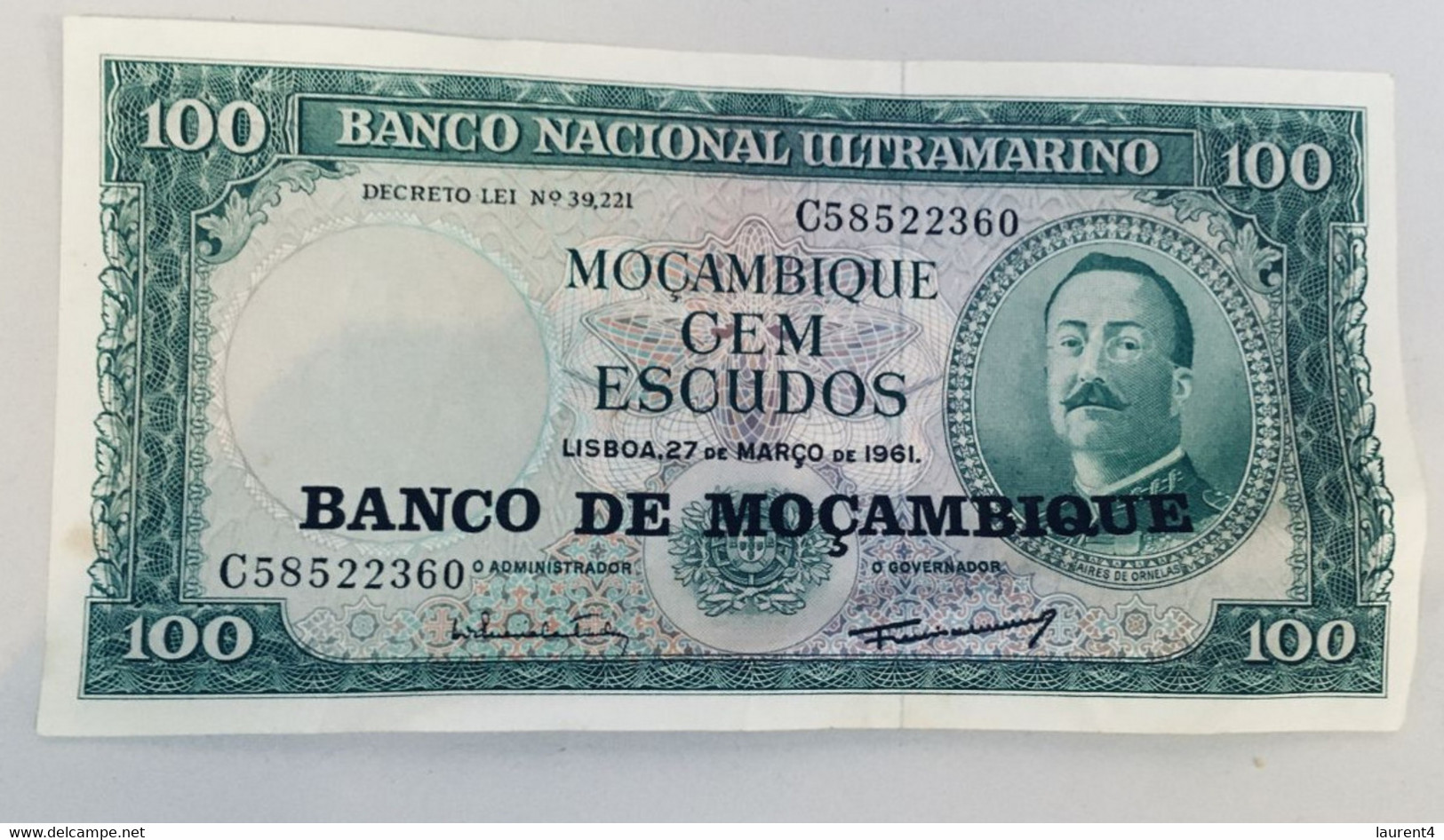 (S - 19/5/2020) Mozembique Banknote (100) - Mozambique