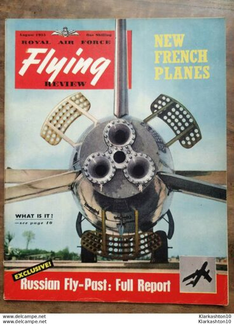 Royal Air Force Flying Review / August 1955 - Verkehr