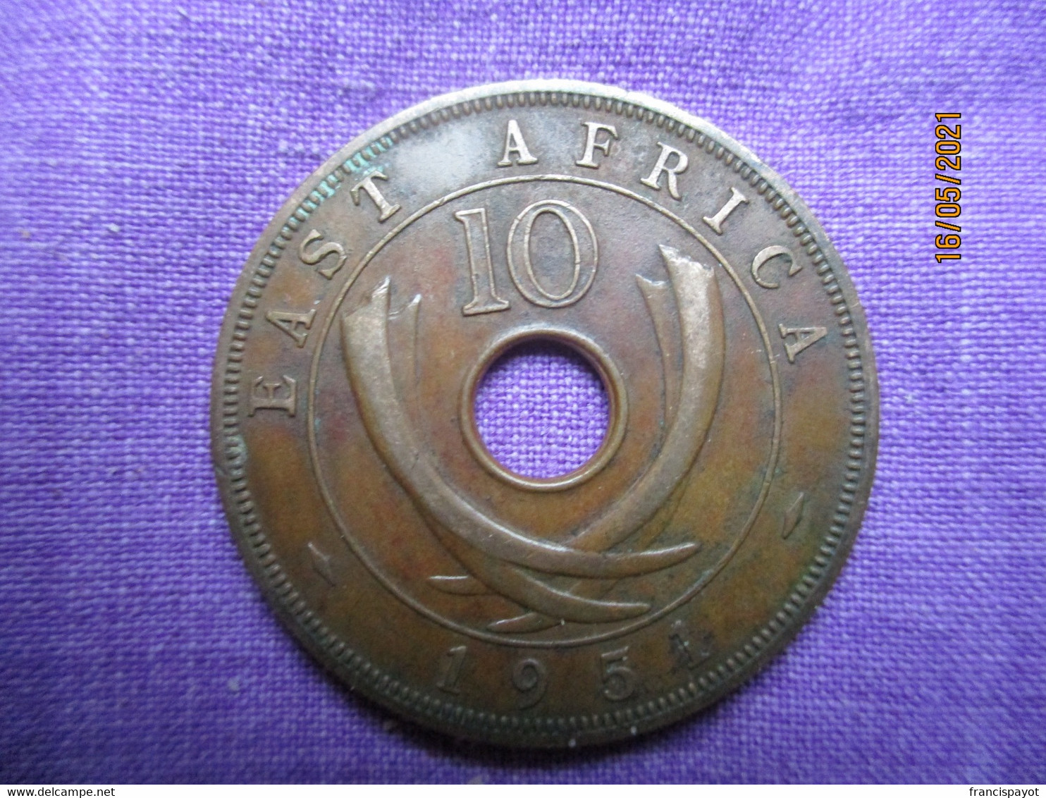 British East Africa: 10 Cents 1951 - British Colony