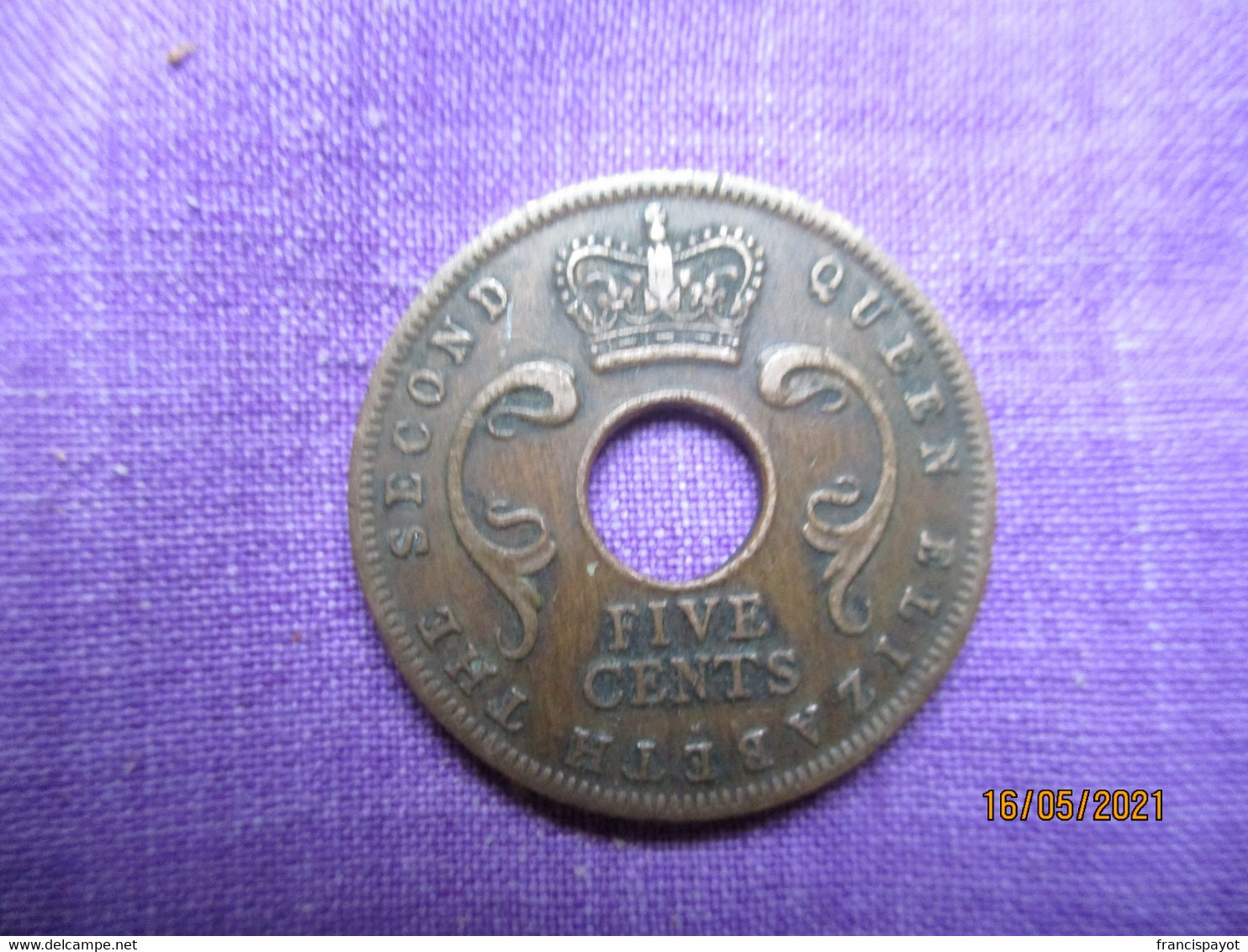 British East Africa: 5 Cents 1957 - British Colony