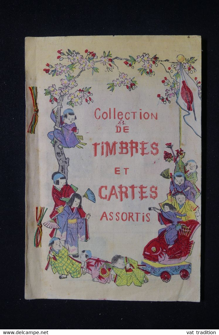 JAPON - Petit Livret Illustré De Collection De Timbres Du Japon Avec 1 Entier Postal - L 98581 - Collezioni & Lotti