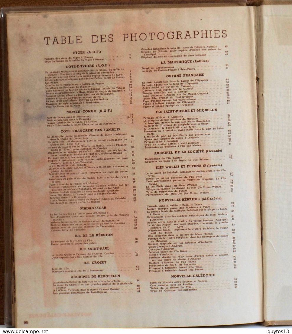 Livre - TERRES FRANCAISES par  E.AUBERT DE LA RÜE - 1950 vendu en l'Etat