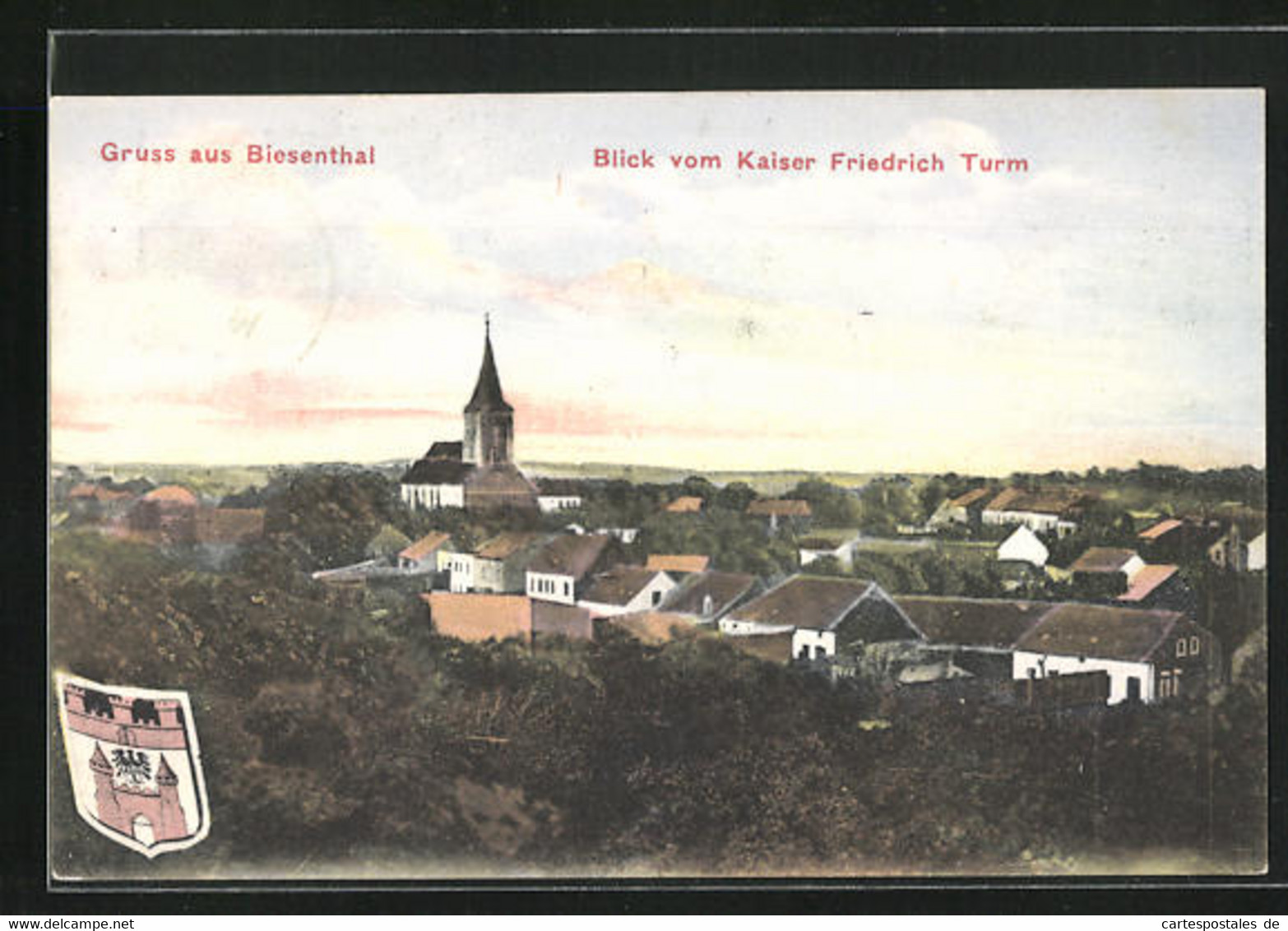 AK Biesenthal, Blick Vom Kaiser Friedrich Turm - Biesenthal