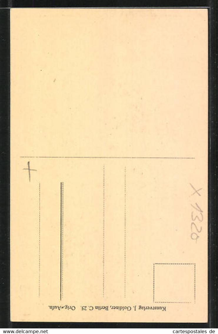 AK Angermünde, Partie An Der Alten Stadtmauer, Storchennest - Angermuende