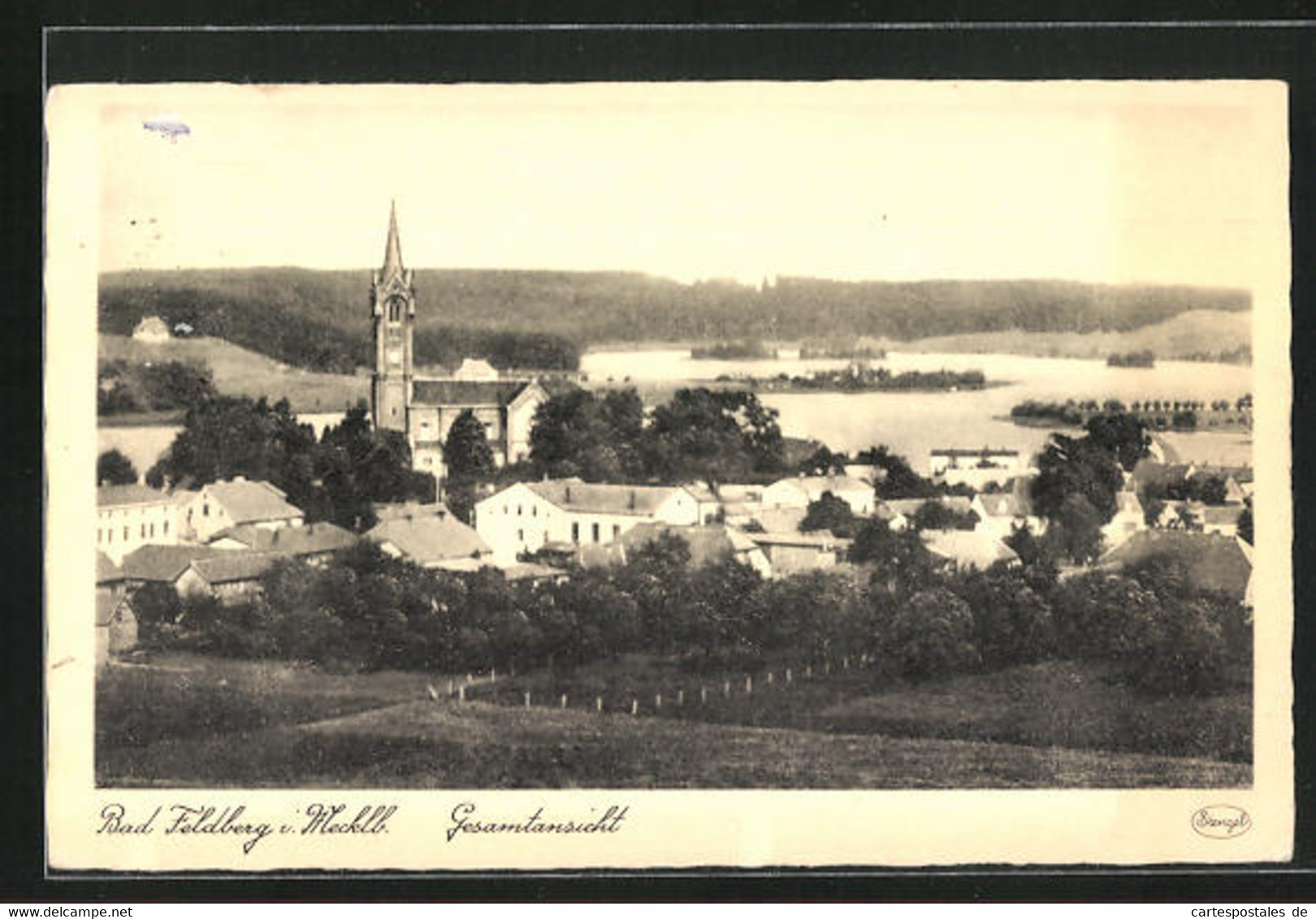 AK Bad Feldberg I. Meckl., Gesamtansicht - Feldberg