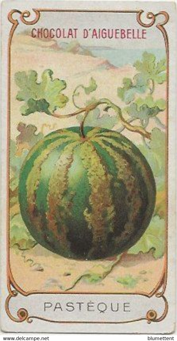 Chromo Aiguebelle Les Fruits 10,5 X 5.5 - Pastèque - Aiguebelle