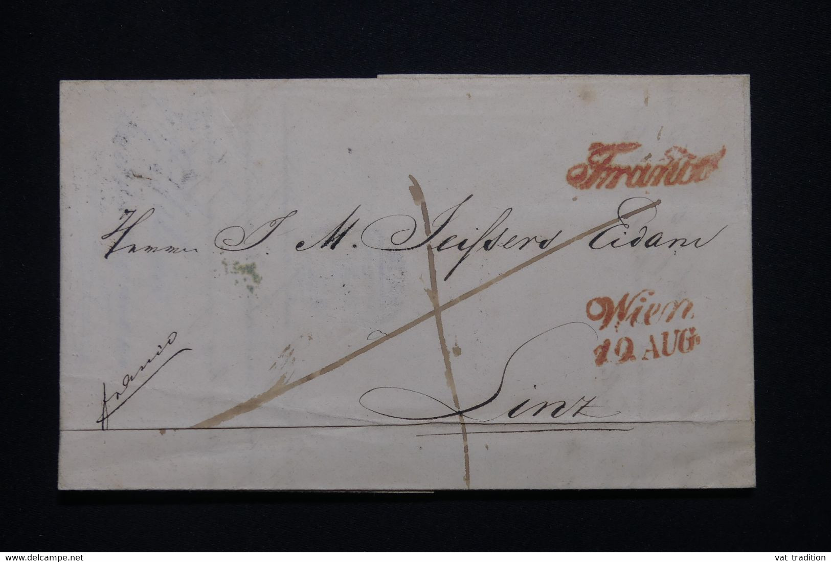 AUTRICHE - Marque Postale De Wien Sur Lettre Pour Linz  - L 98596 - ...-1850 Préphilatélie