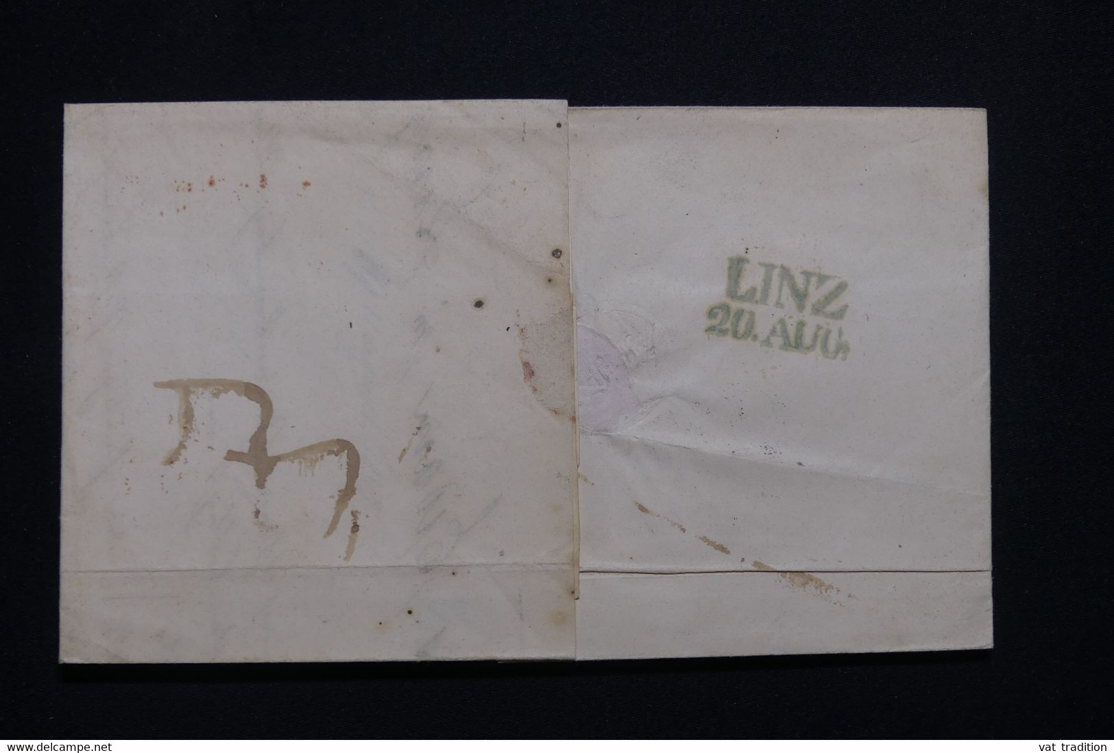 AUTRICHE - Marque Postale De Wien Sur Lettre Pour Linz  - L 98596 - ...-1850 Préphilatélie