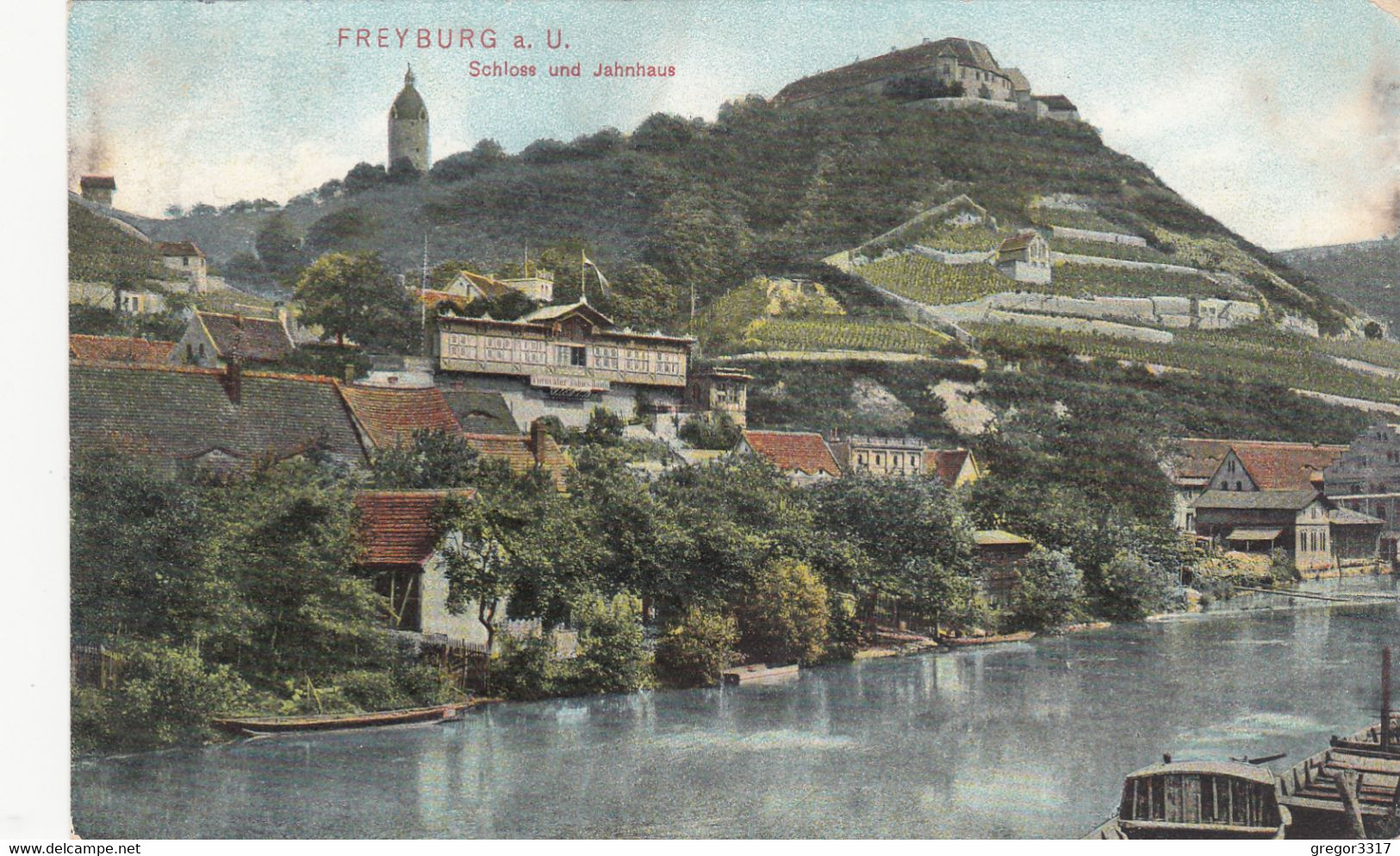 5327) FREYBURG A. U. - Schloss Und JAHNHAUS - Tolle Sehr Alte DETIAL AK ALT !!! - Freyburg A. D. Unstrut