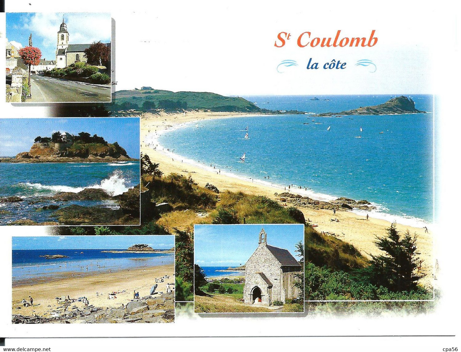 SAINT-COULOMB - Carte Multivues - N°14680 YCA Caoudal éd. - Saint-Coulomb