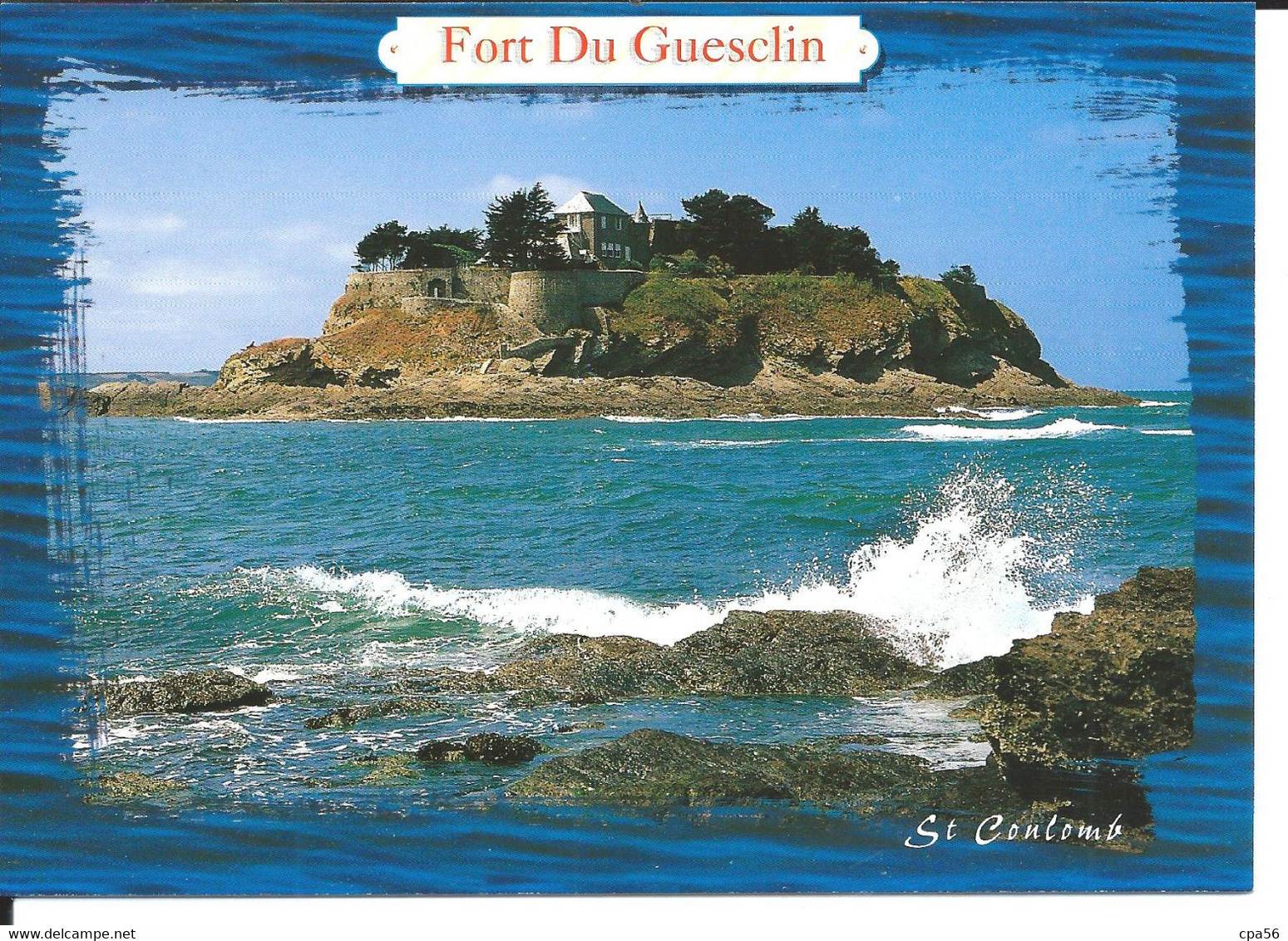 SAINT-COULOMB - Fort DU GUESCLIN - N°14690 YCA Caoudal éd. - Saint-Coulomb