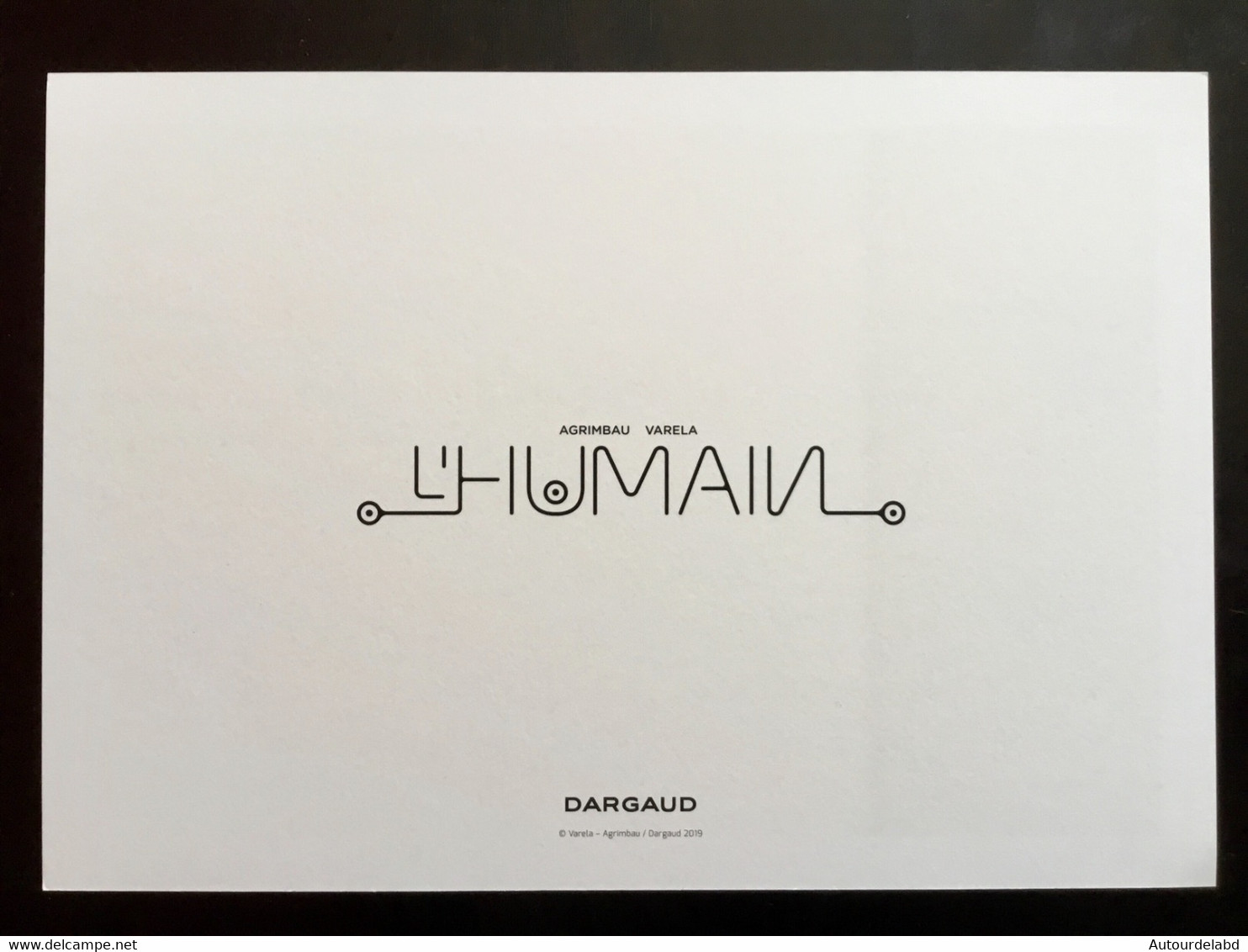 Ex Libris / Dessin L'HUMAIN - Par Agrimbau Et Varela - Illustrators S - V