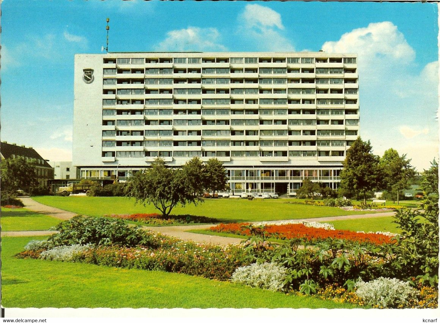 CP De DÜREN " Stadtgarten " Avec Nr M De 3,25 Francs Et Cachet Militaire - Other & Unclassified