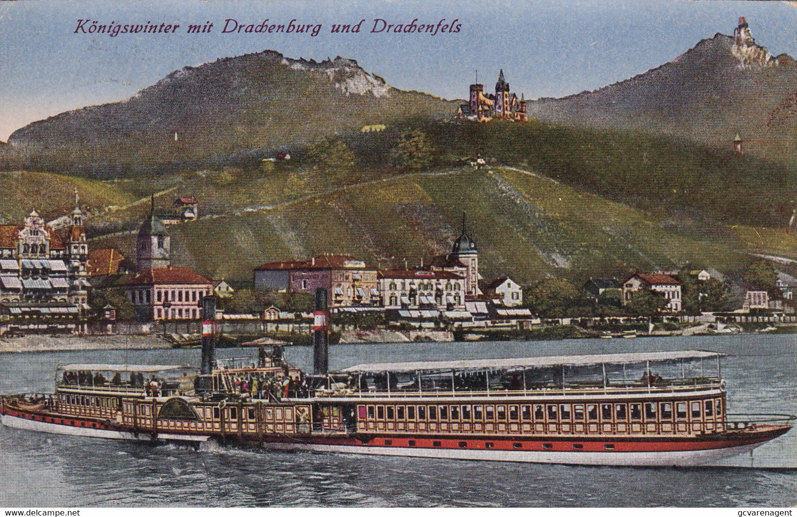 KÖNIGSWINTER MIT DRACHENBURG UND DRACHENFELS - Burg