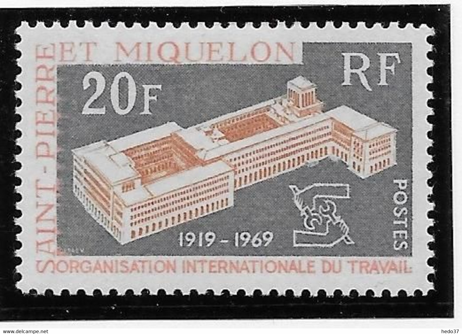 St Pierre Et Miquelon N°398 - Neuf * Avec Charnière - TB - Neufs