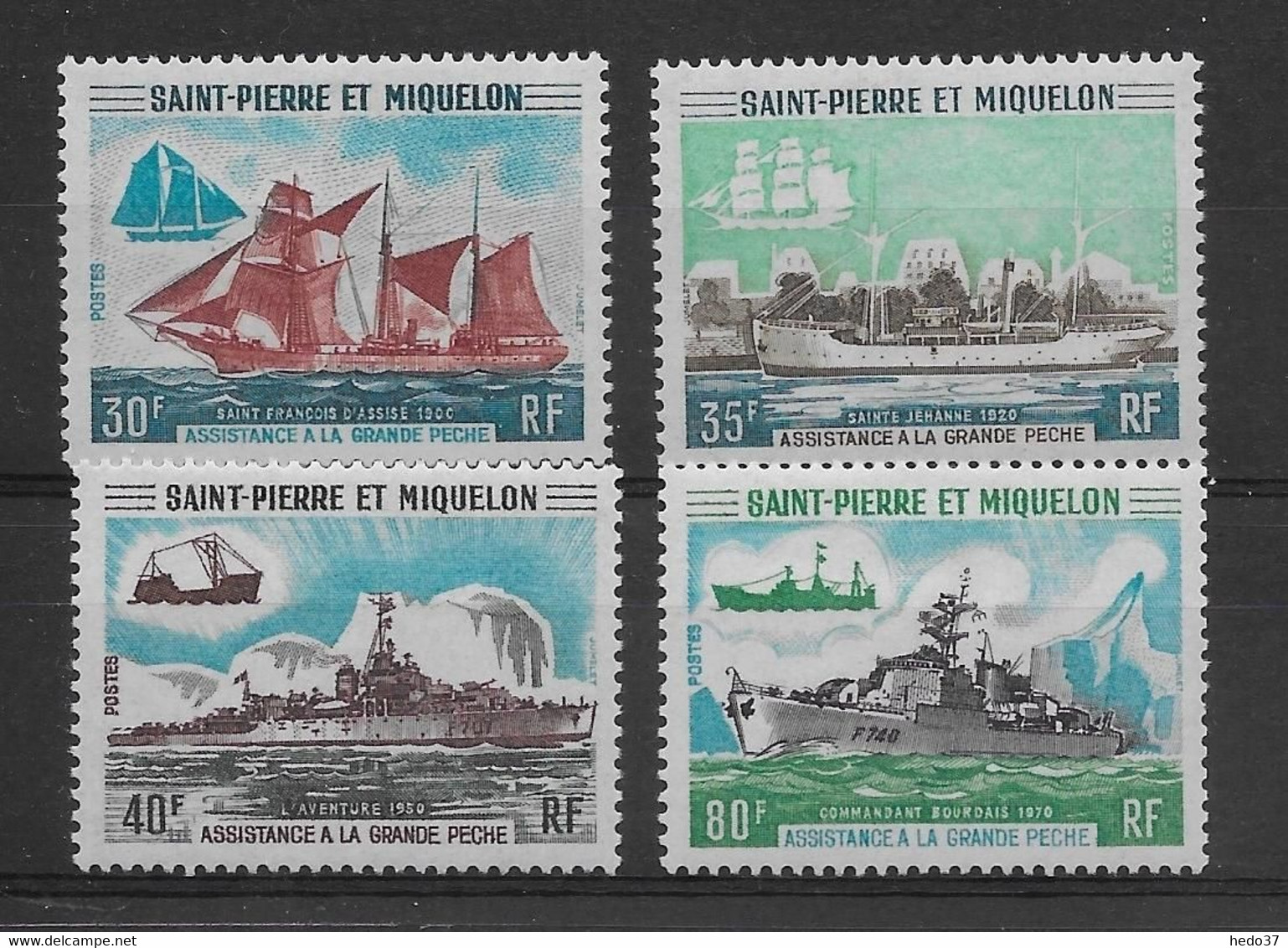 St Pierre Et Miquelon N°410/413 - Neuf * Avec Charnière - TB - Nuevos