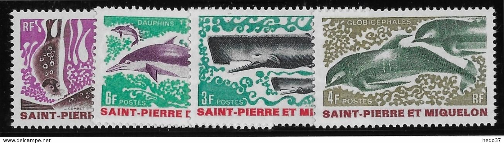St Pierre Et Miquelon N°391/394 - Neuf ** Sans Charnière - TB - Neufs