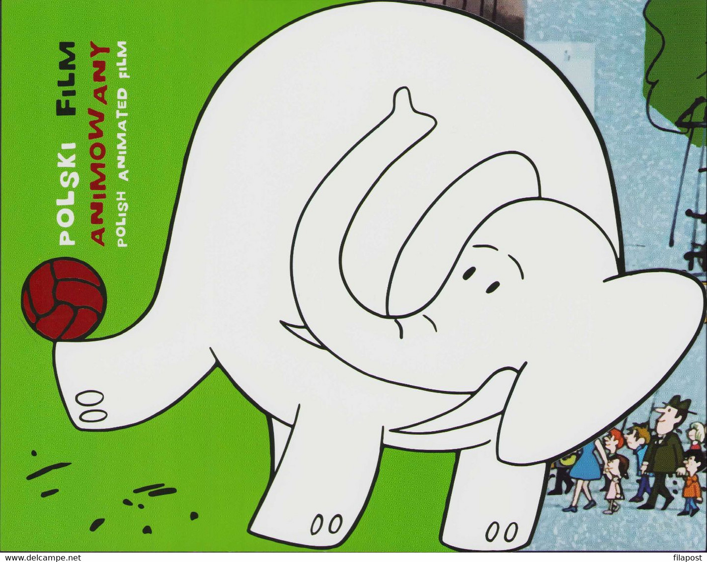 Poland 2018 Booklet / Polish Animated Film -  Elephant, Animal, Witold Giersz Director / With Block MNH** - Postzegelboekjes