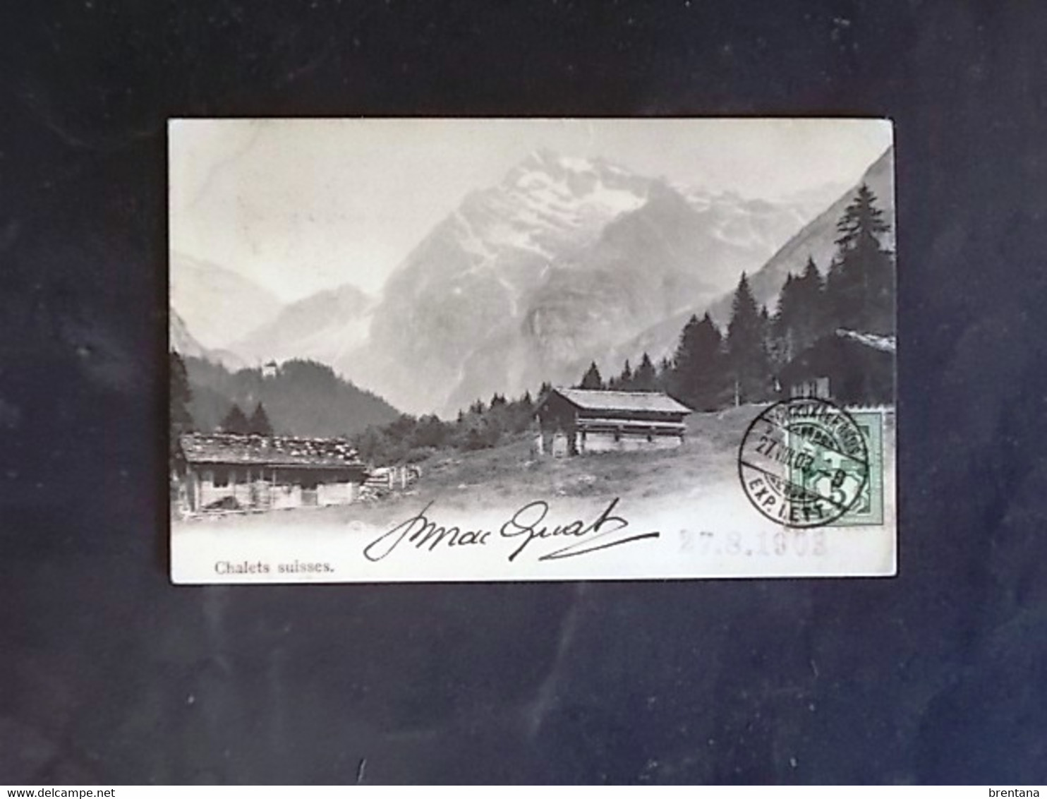 SVIZZERA SUISSE -LA CHAUX DE FOND -F.P. LOTTO N°7458 - La Chaux